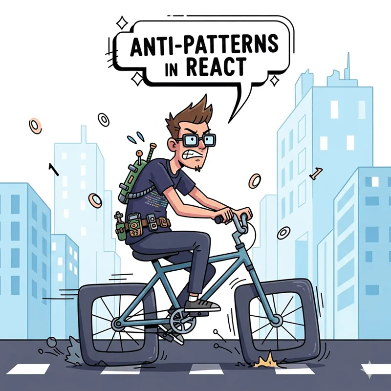15 React Anti-Patterns (and Fixes) You’ll Actually Use 的网站封面